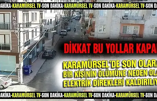 Karamürsel'de can alan direkler kaldırılıyor!