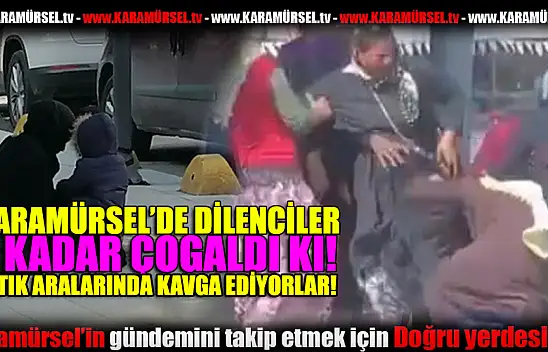 Karamürsel'de Dilencilik Sorunu gün geçtikçe büyüyor!