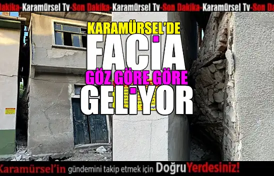 Karamürsel'de facia göz göre göre geliyor!