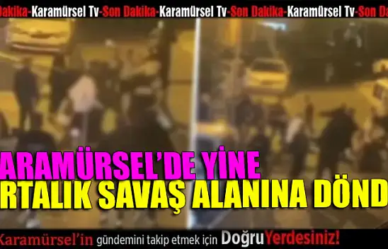 Karamürsel'de Gergin Anlar: Sokakta Çıkan Kavga Ortalığı Karıştırdı