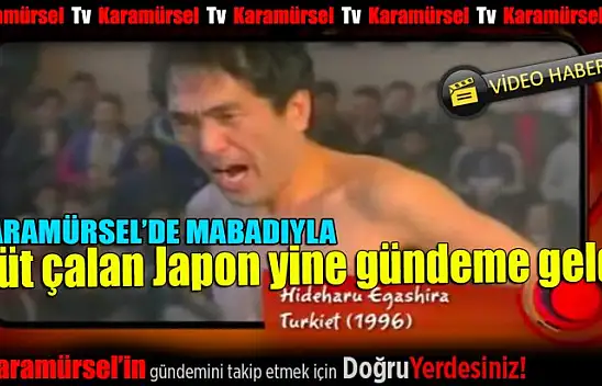Karamürsel'de mabadıyla flüt çalan Japon yine gündeme geldi!