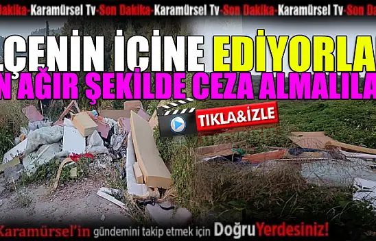 Karamürsel'de Tadilat Atıkları Çevreyi Kirletiyor!