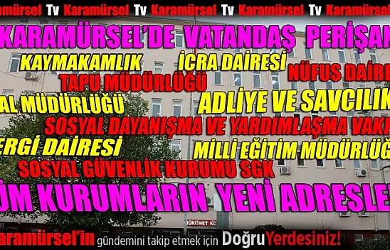Karamürsel'de vatandaş aylardır perişan