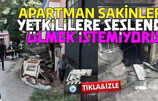 Karamürsel'de Yangın Paniği: Ölmek istemiyoruz!
