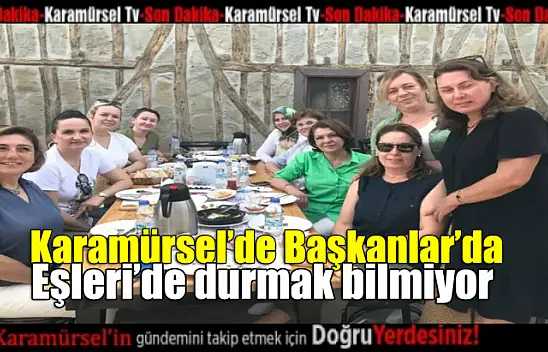 Karamürsel'de Yardımseverler Kahvaltıda Buluştu