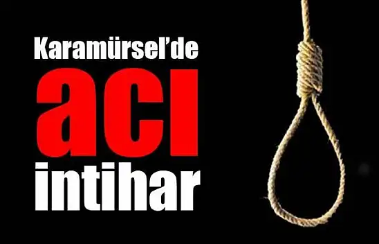 Karamürsel'de yine intihar !