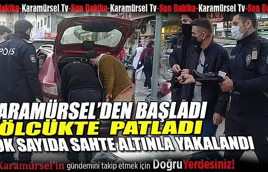 Karamürsel'den başladı! Gölcük'te patladı!
