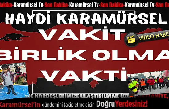 Karamürsel deprem zedeler için seferber oldu