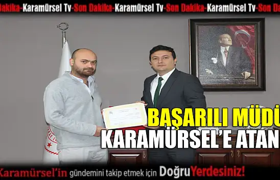 Karamürsel'e sağlık müdürü atandı