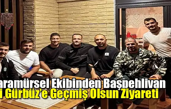 Karamürsel Ekibinden Ali Gürbüz'e Geçmiş Olsun Ziyareti