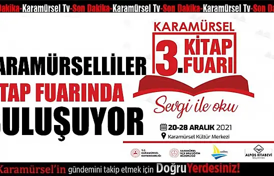 Karamürsel geleneksel kitap fuarına bütün halkımız davetli