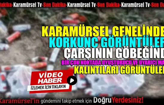 Karamürsel genelinden korkunç görüntüler