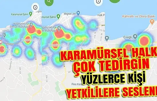 Karamürsel git gide kızarıyor!