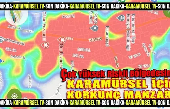 Karamürsel için çok riskli bölge uyarısı