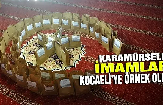 Karamürsel imamları yine örnek oldu