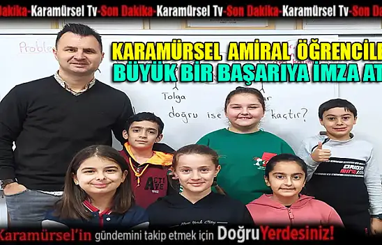 Karamürsel'in altın çocukları büyük başarı yakaladılar