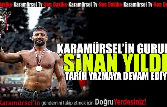 Karamürsel'in Gururu Sinan Yıldız'dan Büyük Başarı