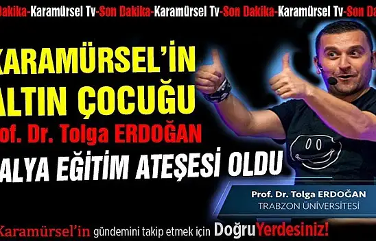 Karamürsel'in gururu Tolga Erdoğan