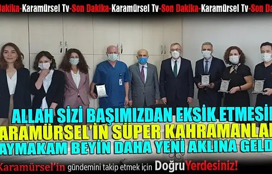 Karamürsel'in süper kahramanları sonunda hatırlandı!