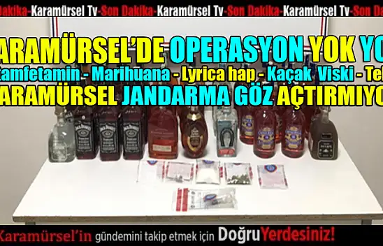 Karamürsel Jandarma göz açtırmıyor