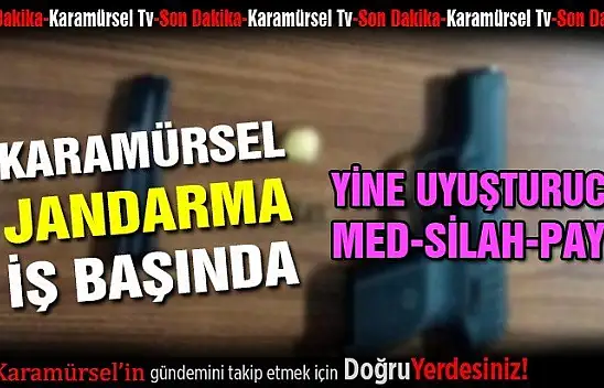 Karamürsel Jandarma yine iş başında!