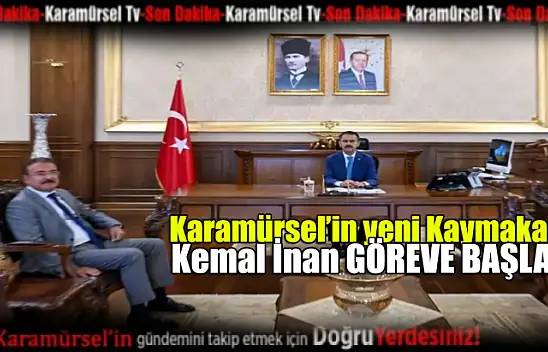 Karamürsel Kaymakamı Kemal İnan Görevine Başladı