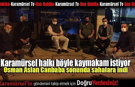 Karamürsel Kaymakamı sonunda sahalara indi!