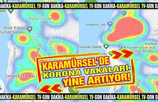 Karamürsel korona vakaları yine artıyor!