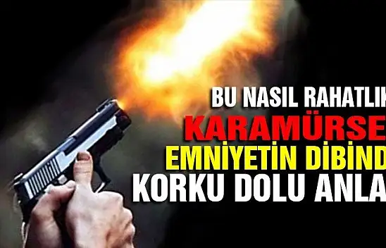 Karamürsel merkezde korku dolu anlar