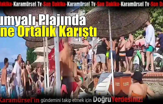 Karamürsel Plajı'nda Sözlü Taciz İddiası Ortalığı Karıştırdı