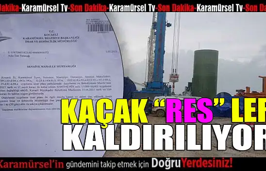 Karamürsel RES projesi bir kez daha değişti    