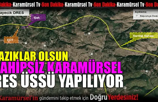 Karamürsel RES üssü yapıyorlar!520 milyon TL'ye yeni bir santral daha kurulacak!