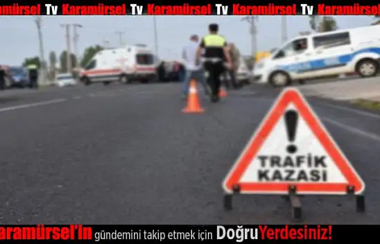 Karamürsel yola çıkan çocuğa motosiklet çarptı: 2 yaralı