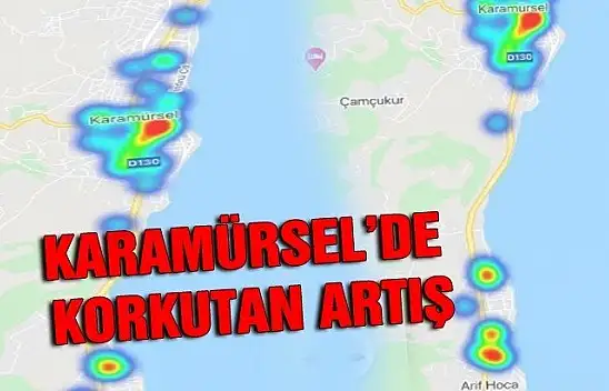Karamürsel'de korkutan artış!