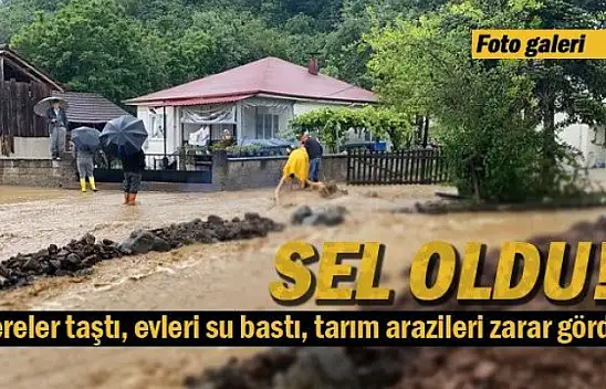 Karamürseli sel vurdu!