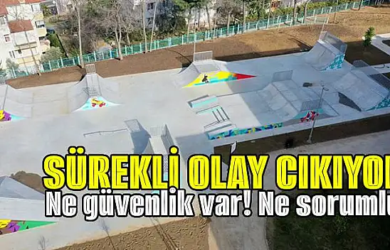Kaykay Parkında Güvenlik Sorunu: Vatandaşlar Şikayetçi