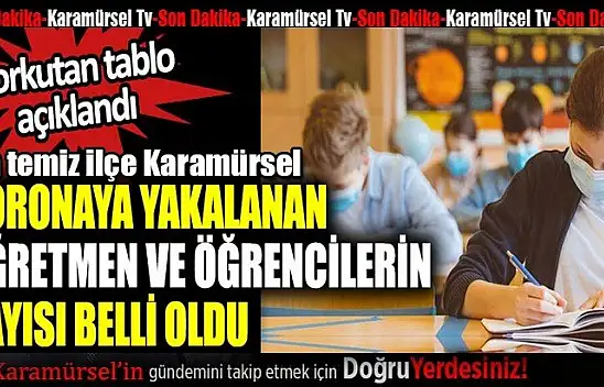 Kocaeli'de 43 okulda koronavirüs çıktı! İşte liste