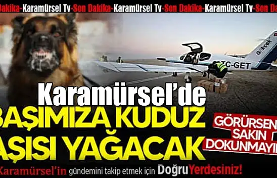 Kuduzla Mücadele İçin Havadan Aşılama