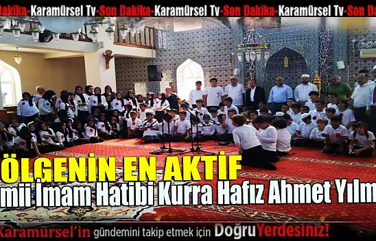 Kurra Hafız Ahmet Yılmaz yine gönüllere dokundu