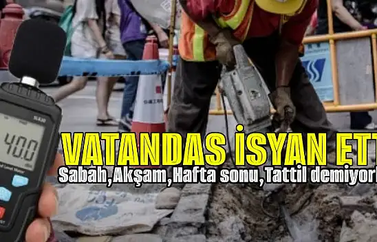 Mahalle Arasındaki İnşaat Gürültüsü Vatandaşı Canından Bezdirdi
