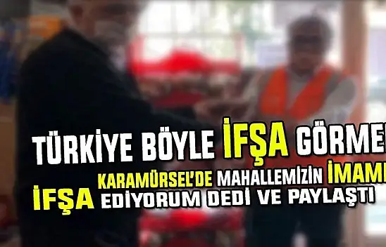 Mahalle imamını ifşa ediyorum diyen genç öyle bir paylaşım yaptı ki!