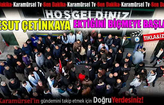 Mesut Çetinkaya ektiklerini biçmeye başladı!