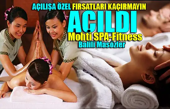 Mohti Fitness ve Spa Açıldı