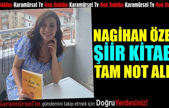 Nagihan Özen şiirleri artık kitapçılarda