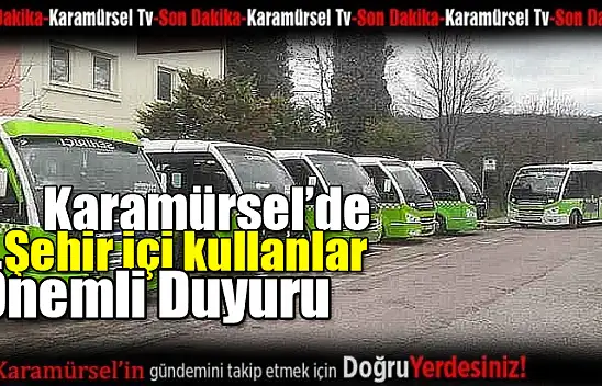 Nakit Para İle Minibüs Kullanımı Tarihe Karışıyor!
