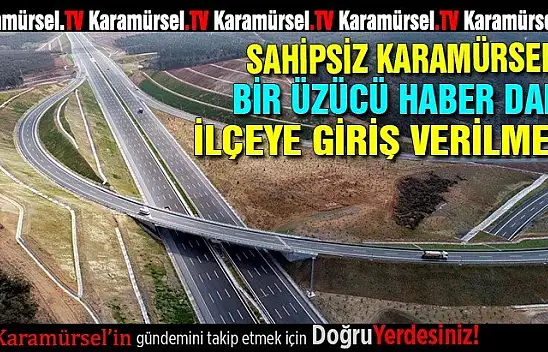 O yol Karamürsel'den geçmeyecek!