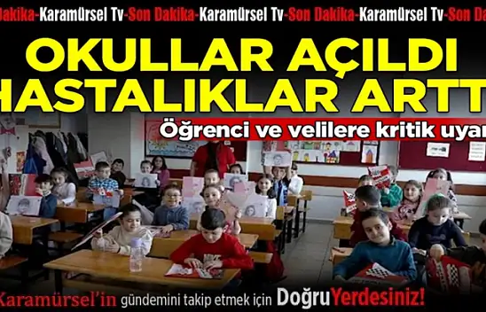 Okullar açıldı, çocuklarda hastalıklar tavan yaptı!