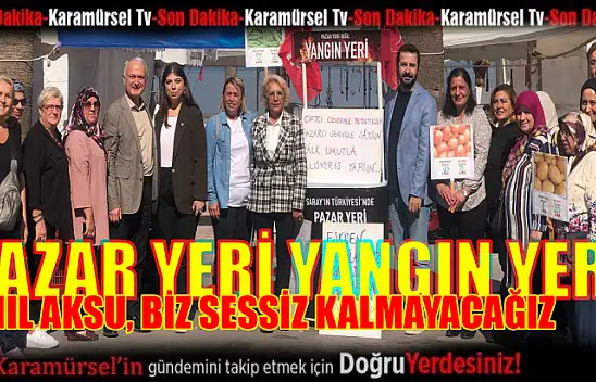 Pazaryeri yangın yeri!