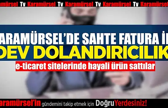 Sahte fatura operasyonu 3 kişi yakalandı!