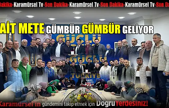 Sait Mete gümbür gümbür geliyor